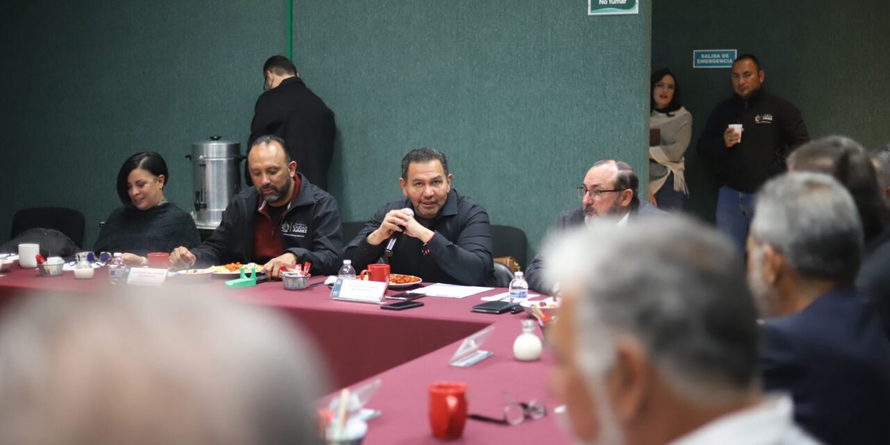 Exhorta Presidente Pérez Cuéllar a consejo del IMIP a seguir trabajando para sacar a Juárez adelante