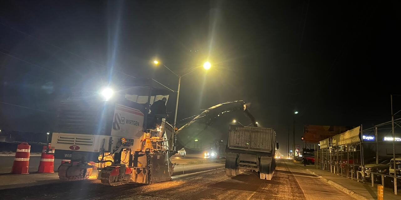 Pide Municipio paciencia con obras de repavimentación en la avenida Ejército Nacional