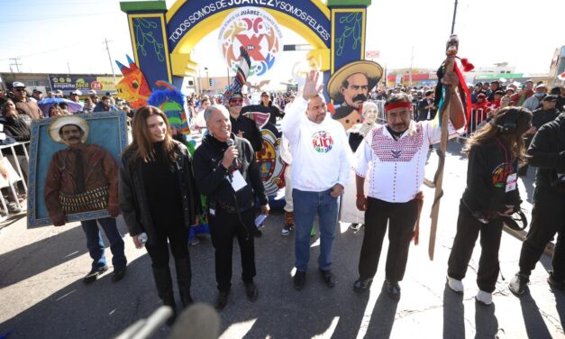 Destacan a Juárez como la puerta al México Mágico en el Gran Desfile del 364 Aniversario de la ciudad