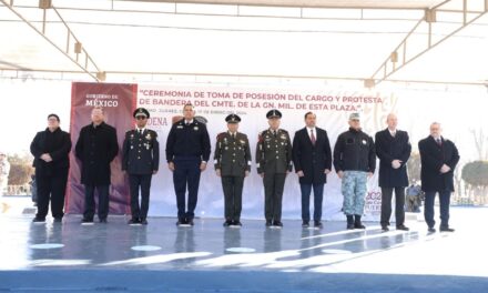 Mantendremos coordinación y cooperación con nuevo Comandante de la Guarnición Militar: alcalde