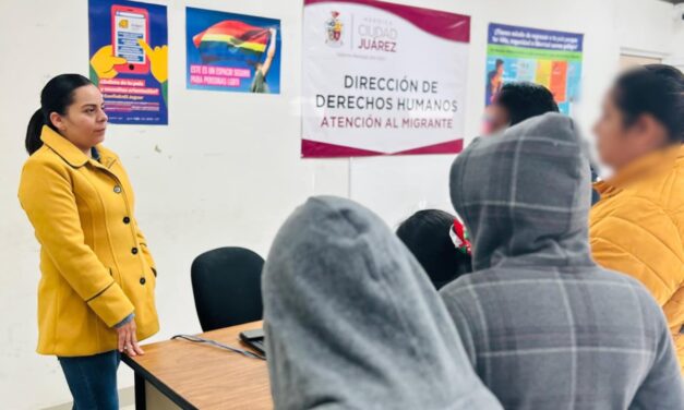 Brindan atención integral a 50 personas en situación de movilidad en lo que va de enero