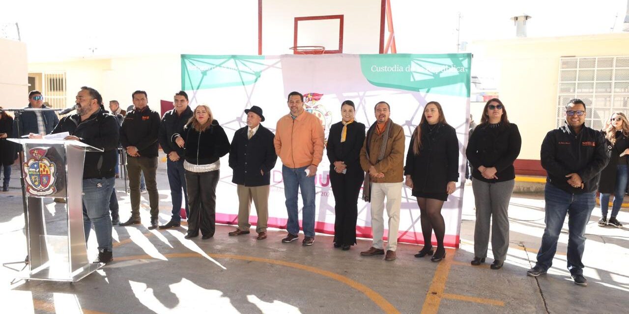 Entrega Presidente obras de rehabilitación en la Escuela Primaria “María Olivia Cárdenas”