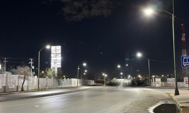 350 luminarias nuevas instaladas en Eje Vial Juan Gabriel