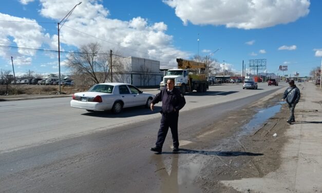 Por obras de reposición de colector desviarán tráfico en la Waterfill a partir del próximo lunes