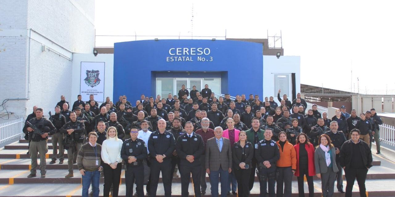Reconoce SSPE a elementos por el “Día del Policía” en Ciudad Juárez