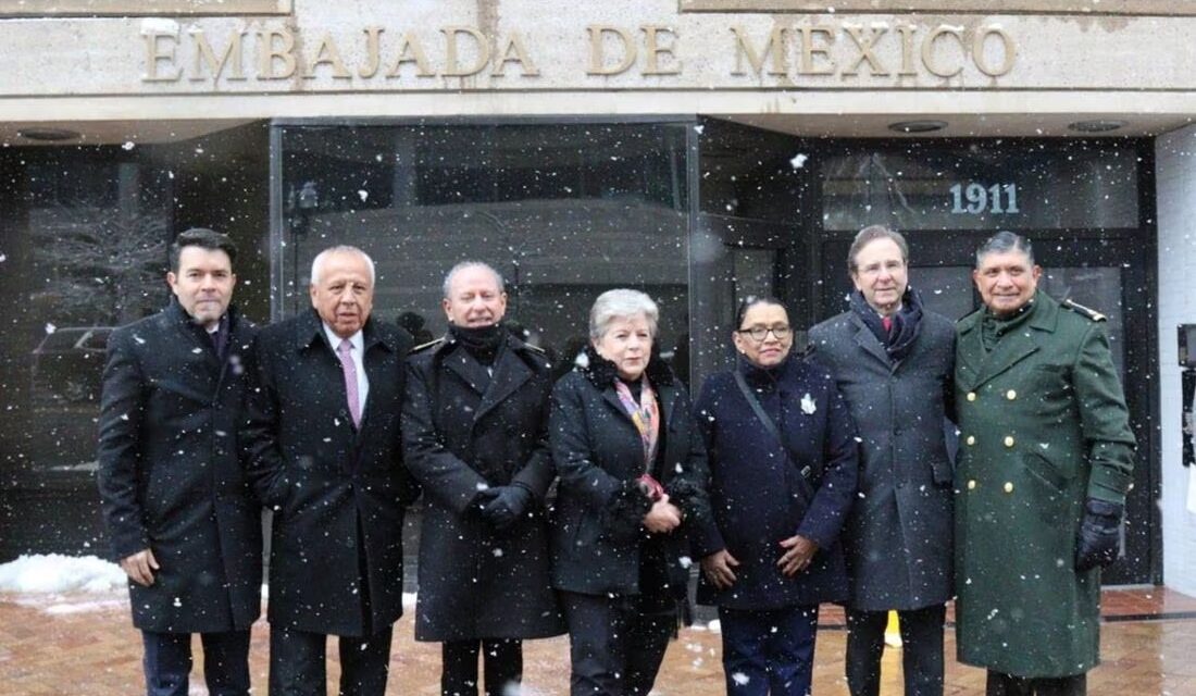Llega a Washington delegación mexicana para reunión de alto nivel