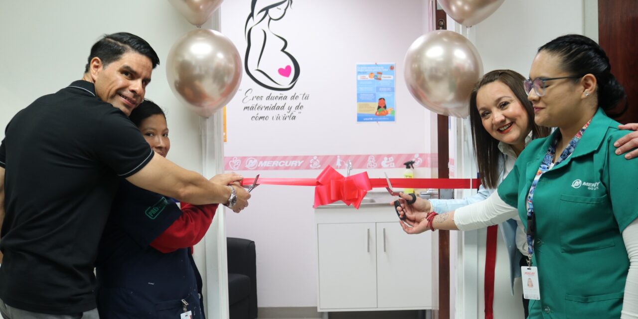 Ofrecen espacio confortable para mamas lactantes en Mercury Marine planta 22