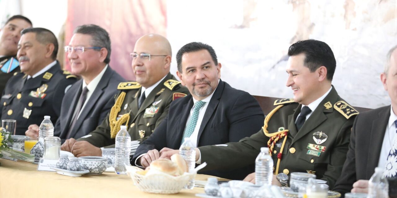 Reconoce alcalde al Ejército Mexicano y agradece el apoyo en beneficio de los juarenses
