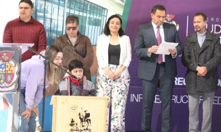 Entrega alcalde Cruz Pérez Cuéllar obras de rehabilitación en el Jardín de Niños “Agustín Melgar”