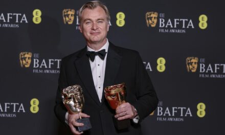 Oppenheimer gana siete premios Bafta; incluyen mejor película, director y actor