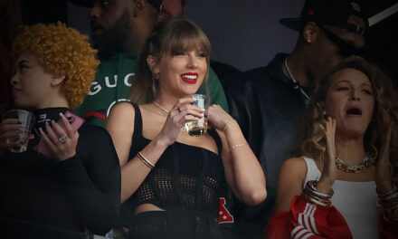 Roba pantalla Taylor Swift en el Super Bowl