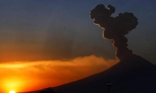 Las postales del Popocatépetl