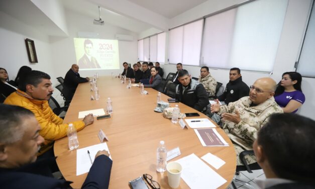 Realizan junta de la Mesa de Seguridad en instalaciones de la SEDENA