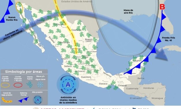 Emite Protección Civil alerta amarilla por fuertes vientos durante el fin de semana