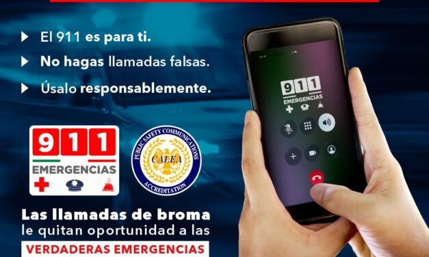Llama SSPE a hacer uso responsable del 9-1-1