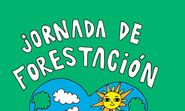 jornada de forestación en el parque lineal IV Siglos