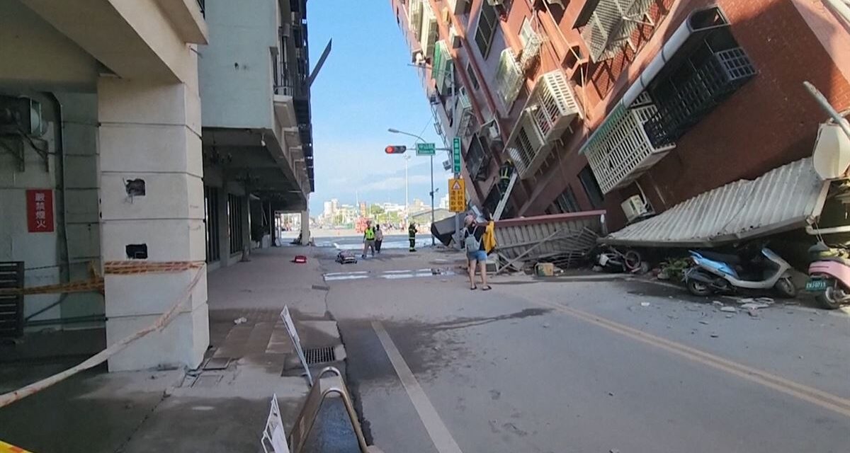 Suman 10 muertos por terremoto y más de 600 personas desaparecidas en Taiwán