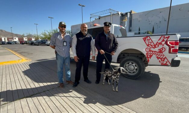 Departamento de Bomberos recibe a un nuevo integrante en sus filas