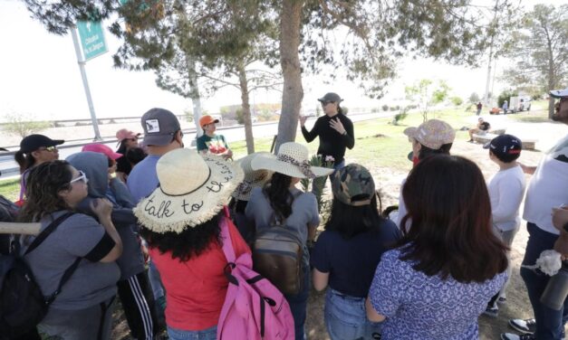 Participan ciudadanos en jornada de forestación en el parque lineal IV Siglos