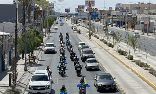 Se realiza mega caravana por el autismo