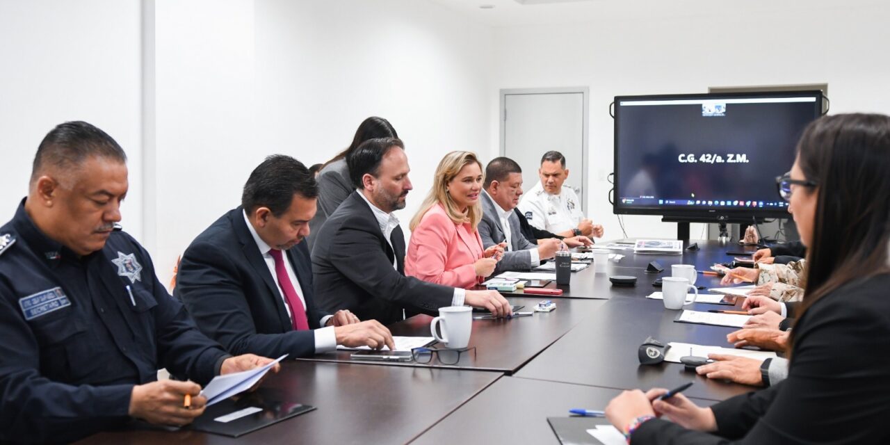 Analizan estrategias de seguridad en la Mesa de Seguridad Estatal, en Ciudad Juárez