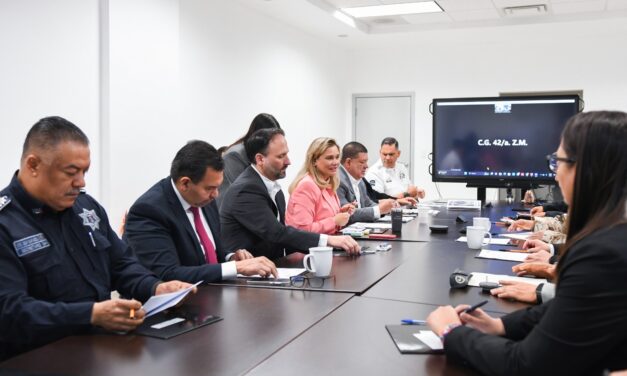 Analizan estrategias de seguridad en la Mesa de Seguridad Estatal, en Ciudad Juárez