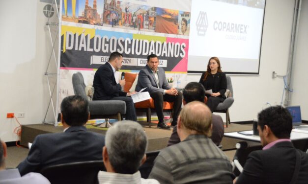 Presentan “Diálogos Ciudadanos” organizado por la COPARMEX