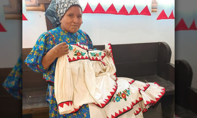 Destaca la artesana chihuahuense Eloísa Juárez Cruz en el Premio Iberoamericano de Textiles y Cestería 2024