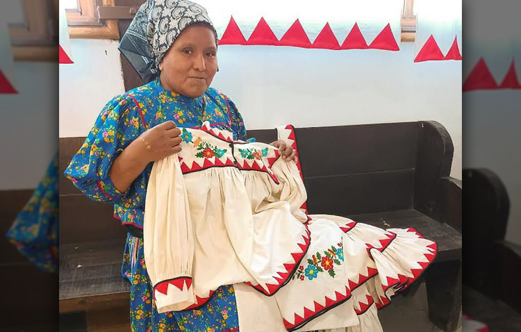 Destaca la artesana chihuahuense Eloísa Juárez Cruz en el Premio Iberoamericano de Textiles y Cestería 2024