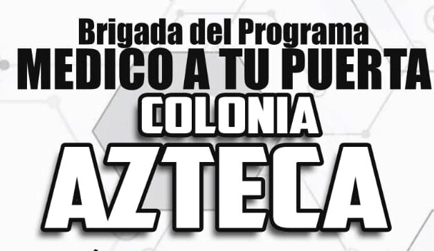 Atenderá Centros Comunitarios salud de vecinos en la colonia Azteca