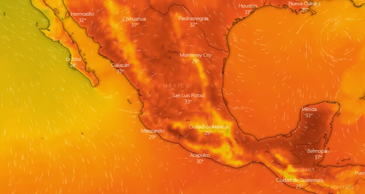 50 GRADOS en México durante 4 DÍAS debido al Fenómeno El Niño y la Segunda Ola de Calor