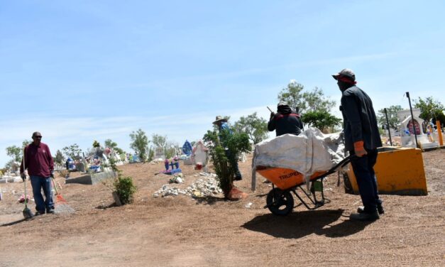 Alistan panteones municipales para el Día de las Madres