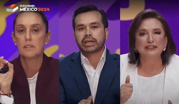 Hoy tercer debate presidencial 2024