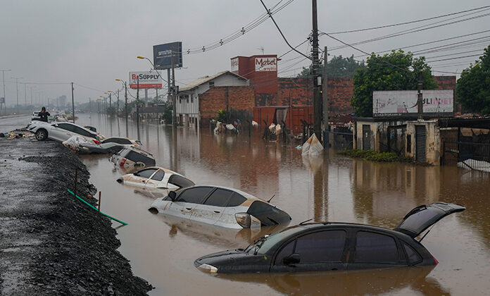 Lluvias se intensifican en Brasil