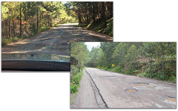 Carretera Parral-Guadalupe y Calvo es un riesgo para conductores: Conatram