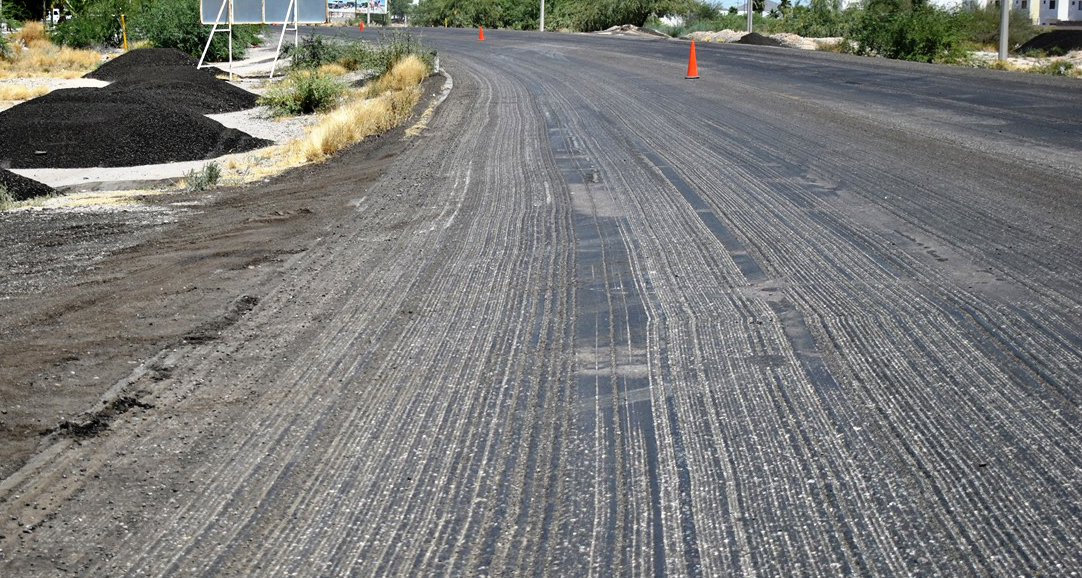 Pide Seguridad Vial precaución por obras de recarpeteo en la avenida Talamás Camandari y De las Torres