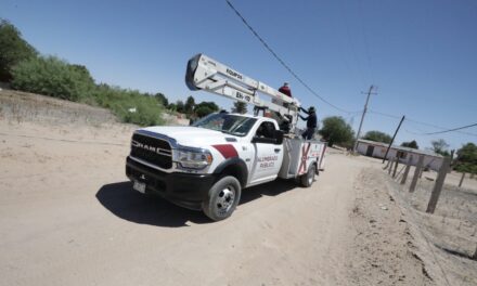 Trabaja Alumbrado Público para la iluminación total en el Valle de Juárez