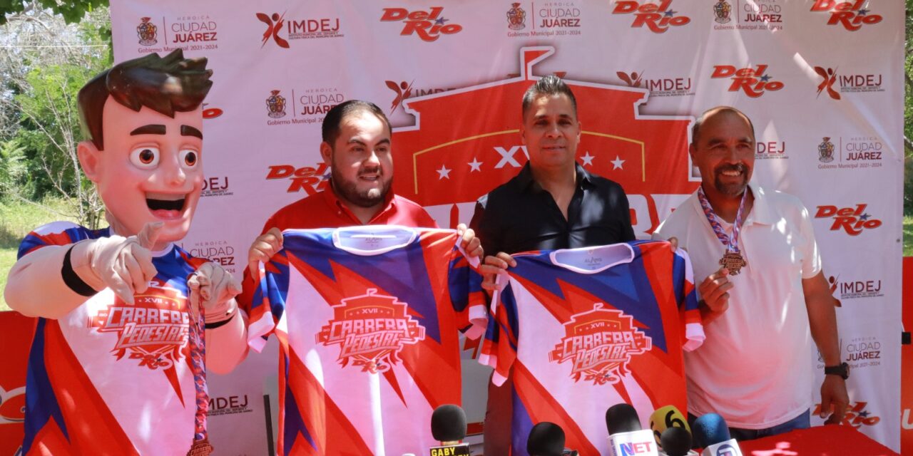 Presentan la quinta etapa del Circuito Atlético Pedestre con Del Rio