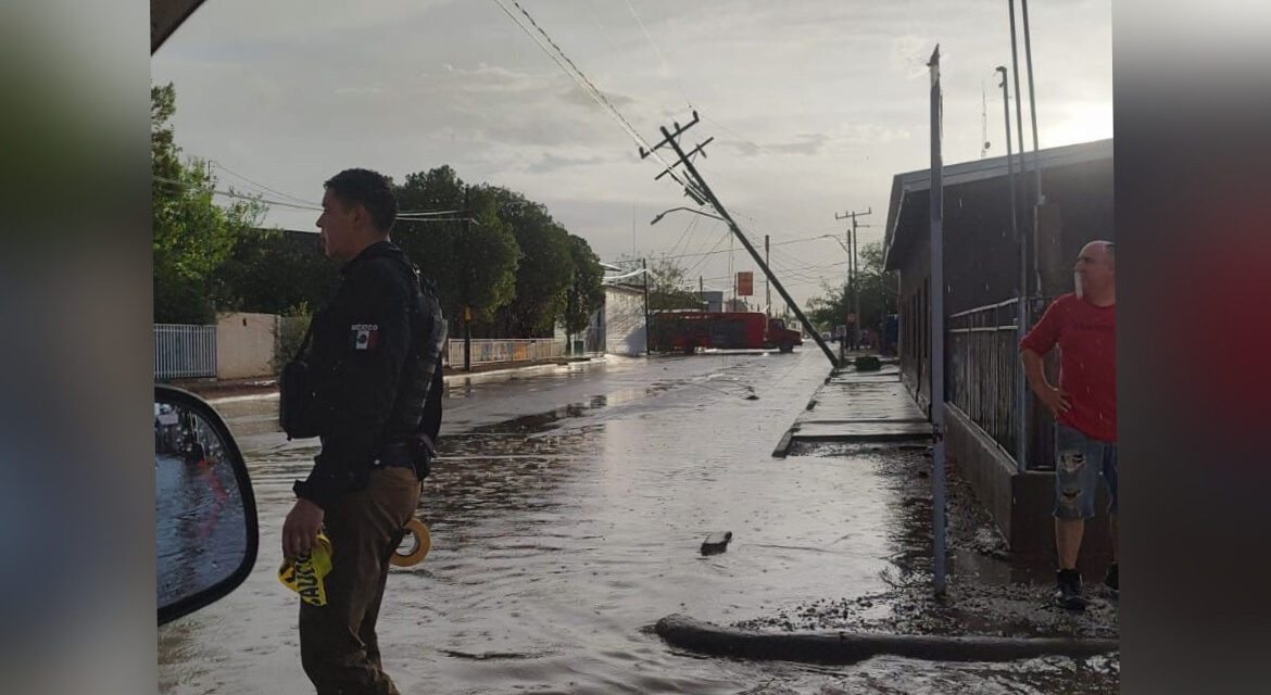Informa Protección Civil incidencias ocasionadas por fuertes precipitaciones en Ascensión y Madera