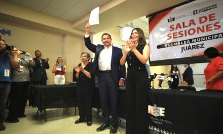Con una votación histórica recibe Cruz Pérez Cuéllar su constancia de mayoría