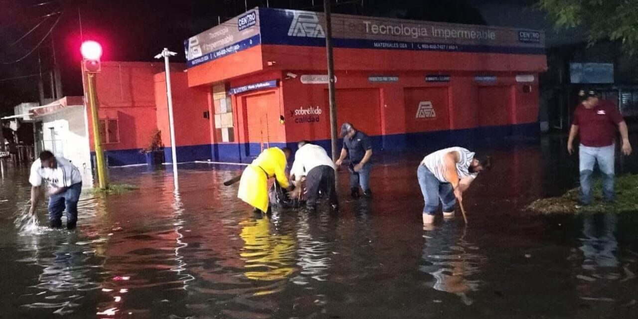 Lluvias torrenciales en Quintana Roo: Se inundan 120 colonias de Chetumal