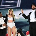 Travis Kelce saca sus mejores pasos como bailarín en concierto de Taylor Swift