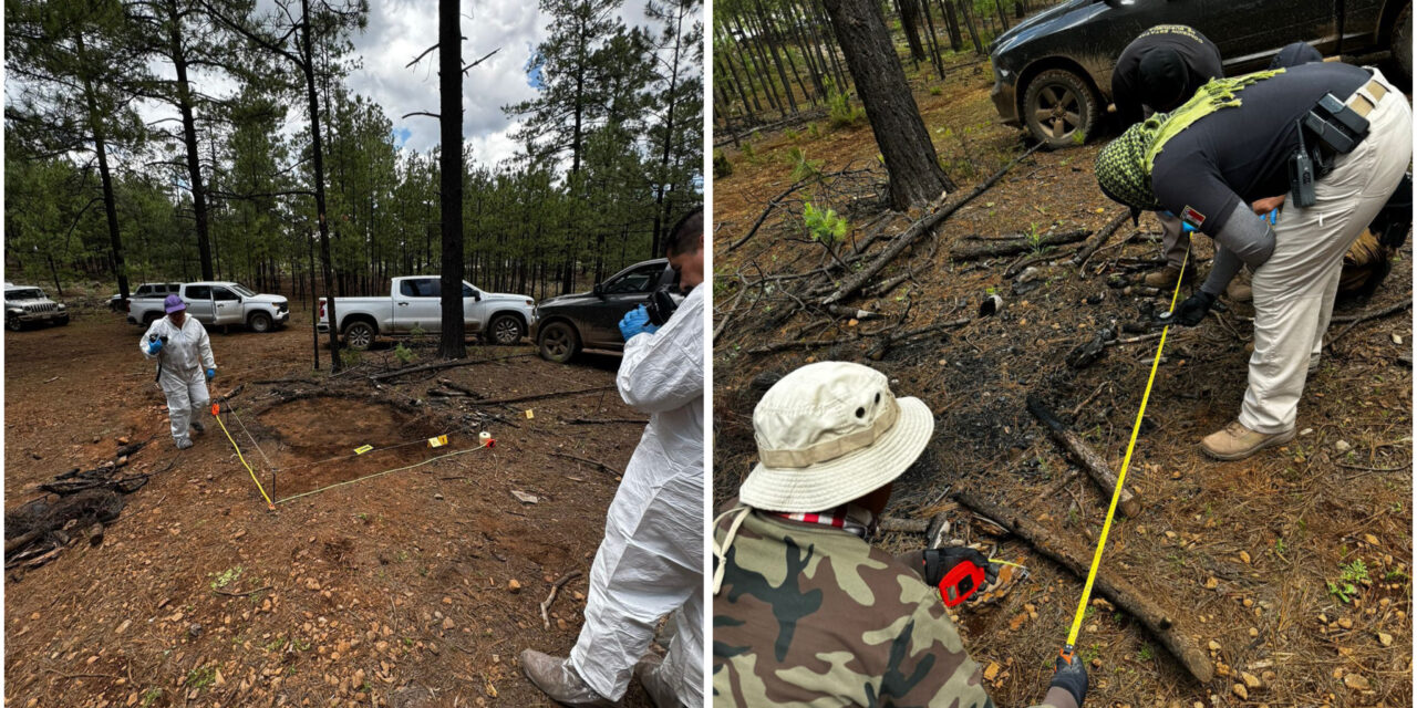 Aseguran autoridades restos óseos en el ejido “El Dos” en Madera