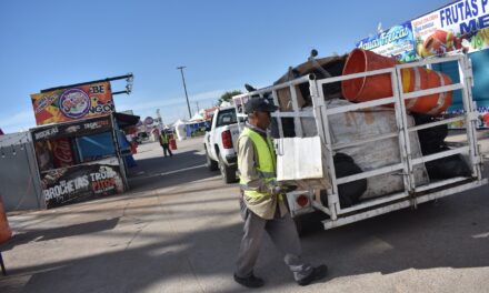 Se recolectaron 480 toneladas de basura en la Feria Juárez