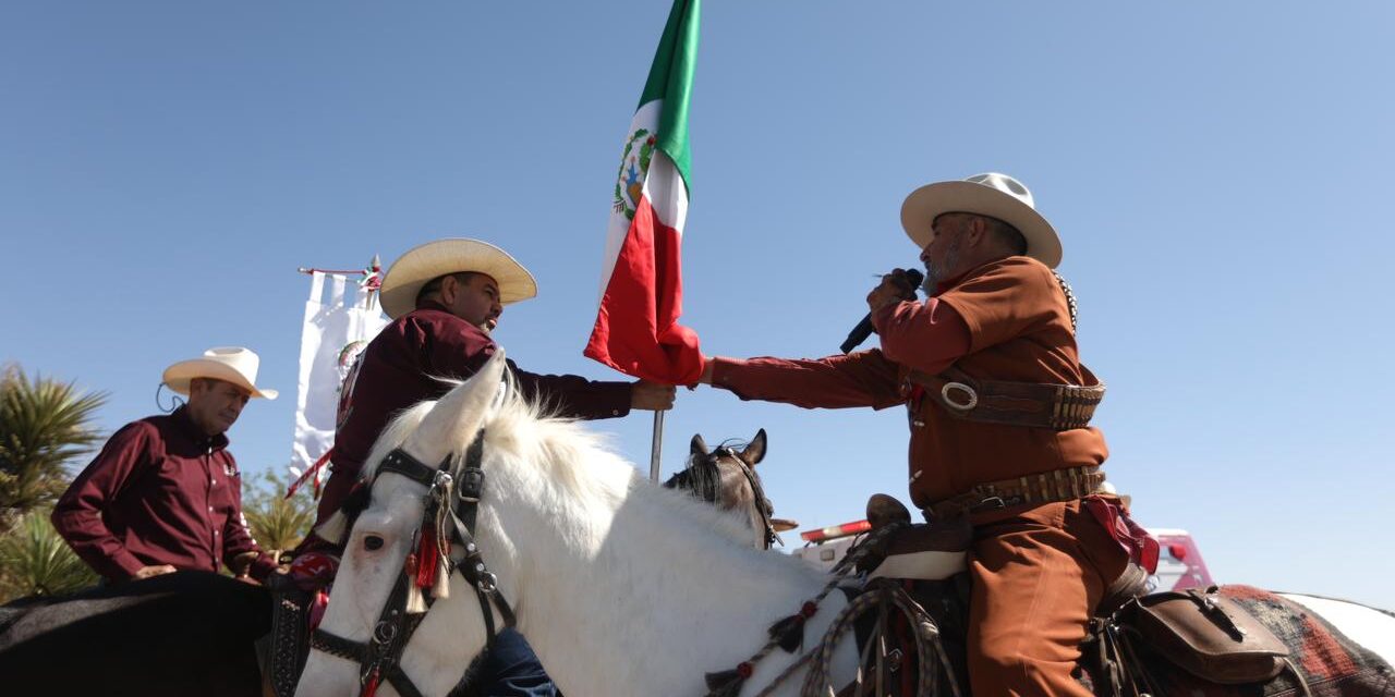 Arranca a la Gran Cabalgata Villista!