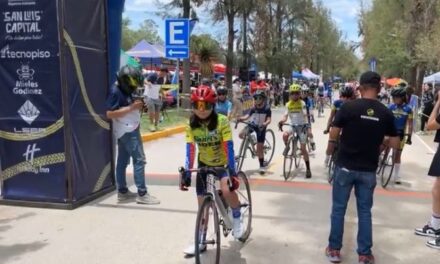 Brilla niña juarense en “Junior Bike 2024” en SLP