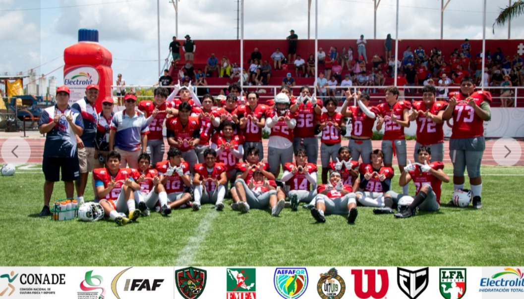 Juarenses se coronan campeones nacionales invictos en Futbol Americano U19