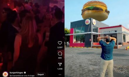 Empleado de Burger King transmite fiesta en las redes de la empresa; esto dijeron por el error