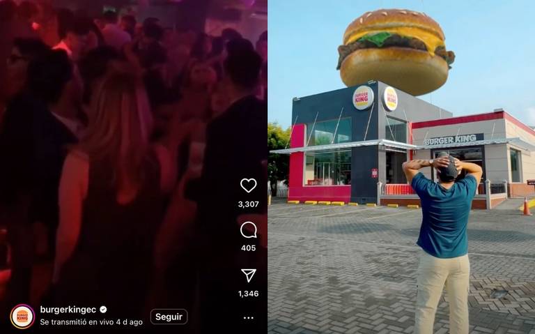 Empleado de Burger King transmite fiesta en las redes de la empresa; esto dijeron por el error