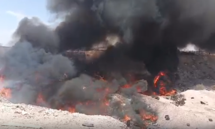 Controlan los Bomberos incendio en Águilas de Zaragoza